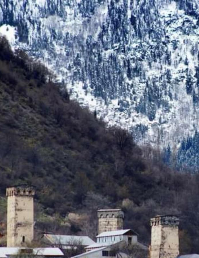 Hotel White Mountains • Თეთრი Მთები Mestia Exterior foto